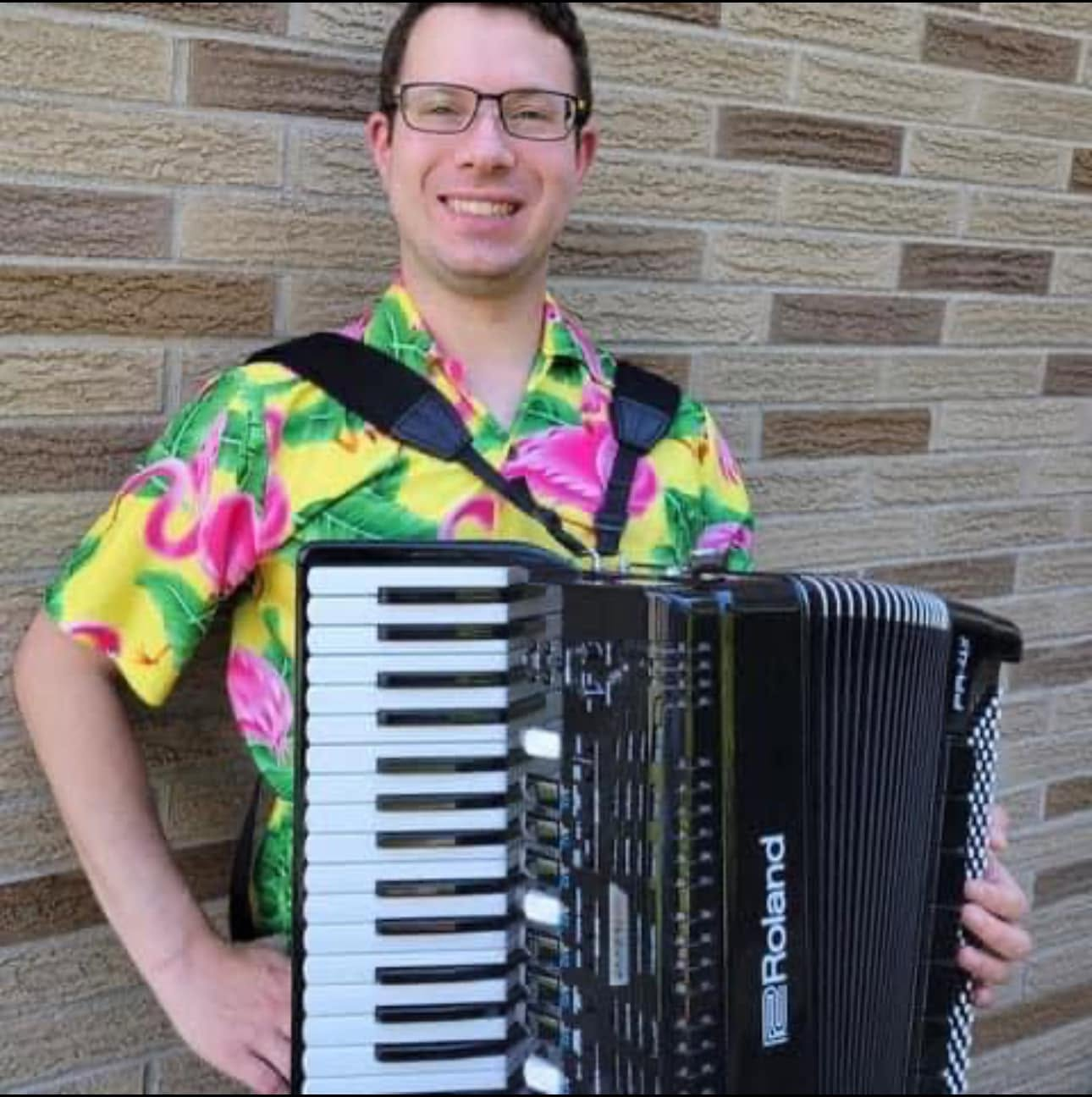 Accordionist Jim Vizzini